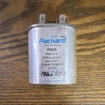 Packard POC5 Motor Run Capacitor 5MFD 370VAC Mpn. Fixed Price $12.00.