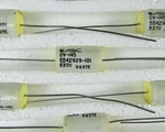 Lot Of (100) Asc 5542929-101 Fixed Metallized Capacitors +/- 5% 100V. Fixed Price $99.99.
