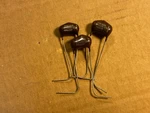 3 Nos Vintage Mallory Brown Drop .0056 Uf 600V Capacitors Guitar Amp Tone Caps. Fixed Price $12.00.