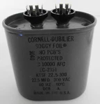 Cornell Dubilier EC-2351 Soggy Foil Capacitor C10000AFC 22.5MFD 300VAC 60HZ. Fixed Price $42.94.