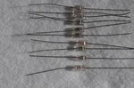 Two (2) Vintage Corning Glass Works (cgw) CY10C121J Capacitors-unused. Fixed Price $7.00.