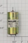 Philips 9904-120-19206 6-VOLT Can Motor. Fixed Price $10.00.
