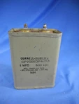 Cornell Dubilier Capacitor 4UF 600V Oil Hermetically Sealed Radial CP70BIDF405X. Fixed Price $29.99.