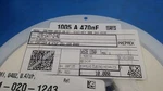 (100 Pcs) CL05A474KA5NNNC Samsung Mlcc, Cap Cer 0.47UF 25V X5R 0402 Rohs. Fixed Price $5.95.