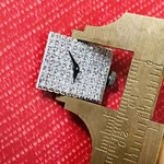 Solid 14K Gold ( Tested ) Ebel Diamond Dial Manual Wind Cal 2412 Movement Runs. Fixed Price $400.00.