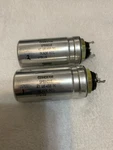 Pair Nos Sprague 47UF 450V Electrolytic Capacitor Mil We Amp Screw Base Lot 1. Fixed Price $49.95.
