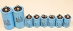 Lot Of 8 Large Mallory Screw-top Electrolytic Capacitors 32,000 100. Fixed Price $48.00.