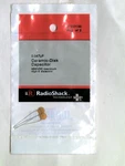 Lot Of (4) Radioshack 272-0134 0.047 50V Hi-q Ceramic Disc Capacitor 2PK. Fixed Price $9.95.