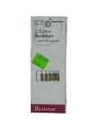 Authentic Radioshack Carbon Film Resistor 2.2K-OHM 1/2-WATT 5% (pk Of 5) 2711121. Fixed Price $12.99.