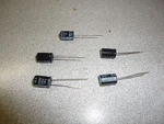 Electrolytic Radial Capacitor 330MF 18V Set Of By Hitano 105 Degrees. Fixed Price $6.95.