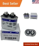 C305L / 27L570 Ge Capacitor Oval Uf Mfd 370 Volt 97F5705 Replaces Old Z97F5.... Fixed Price $28.38.
