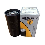 Titan Pro TTMJ130 Motor Start Capacitor 130-158 Mfd Uf / 220-250 Vac. Fixed Price $12.24.