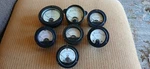 7 Vntg Panel Meters Volt Milliamperes Hickock Weston Marion Hewlett Packard. Fixed Price $49.00.