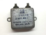 Vintage Girard Hopkins Daz-hs Capacitor 0.5MFD 400V. Fixed Price $29.99.
