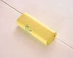 Lot Of 5 PE-2.4-100-10 F-dyne Capacitor 2.4UF 100V Film Polyester Axial. Fixed Price $44.50.