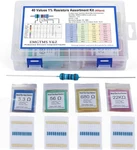 Values 400 Pcs 1/2W Kit 1M Metal Film Resistors Assortment. Fixed Price $20.24.
