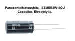Lot Of - Panasonic EEUEE2W100U Capacitor, 10UF 450V Electrolytic Radial 105. Fixed Price $14.98.