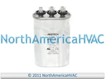 Oem Rheem Ruud Protech Capacitor 30/3 Uf 370 Volt Replaces 43-22362-03. Fixed Price $20.89.