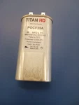 Titan Hd POCF35A Oval Motor Run Capacitor 440/370 Vac Mfd. Made In Usa. Fixed Price $12.92.