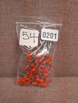 Bulk Liquidation 54PC Sprague Cde Orange Drop 6PSD22 Capacitor .0022 F 600V *201. Fixed Price $111.60.
