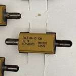 Lot Of 9PCS Vishay Dale RH-10 10W Ohm 1% Power Resistors. Fixed Price $15.00.