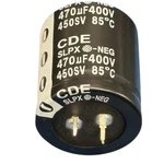 SLPX471M400H7P3 Cornell Dubilier Capacitor Snap-in Electrolytic 470UF 400V 2 New. Fixed Price $21.30.