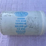Sangamd Electrolytic Capacitor 300,000UF 7.5VDC Made In Usa. Fixed Price $15.00.
