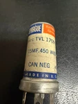 Sprague Section Metal-can Electrolytic Capacitor TVL-1709 15 Mf 450 Wvdc. Fixed Price $59.95.