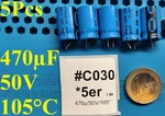 Vishay Bc Becher-elko 048 Rml 47UF 50V 105 Capacitors Hifi Nos. Fixed Price $11.67.