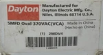 Dayton 2MDV4 5MFD Oval Capacitor 370 Vac Vca. Fixed Price $12.00.