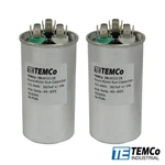 Temco 30+5 Uf/mfd 370-440 Vac Volts Round Dual Run Capacitor 50/60 Hz -LOT-2. Fixed Price $24.60.
