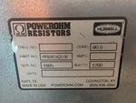 PF80R1K20-W Genuine Allen Bradley Braking Resistor By Hubbell Ohm 1200W Clean. Fixed Price $249.00.