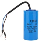 CD60 400UF Motor Start Capacitors Wire Lead 250V 50/60HZ Run. Fixed Price $22.91.