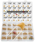 - Box Capacitor Kit Assortment 485 Pcs 24 Values, All Pf: 1PF, 3.9P.... Fixed Price $49.95.