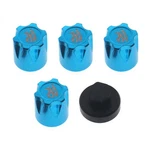 1/10 4PCS Metal Car Wheel Rim Center Caps M4 Nuts For Axial SCX10 TRX4. Fixed Price $8.90.