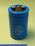 Nippon Chemi-con 120105088-001 Electrolytic Capacitor U36D714 63V 64000 F. Fixed Price $68.00.