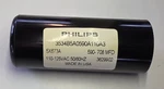 Philips 5X673A Motor Start Capacitor 590-708 Mfd 110-125V 50/60HZ New Nos Nib. Fixed Price $25.00.