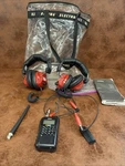 Uniden BC72XLT Nascar Racing Scanner, Race Ready Headphones, Charger Clear Bag. Fixed Price $124.95.