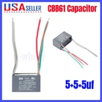 Ceiling Fan Capacitor Wire CBB61 5+5+5UF 250V-300V 50/60 Hz Power Relay New. Fixed Price $13.59.