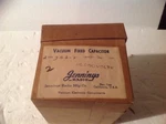 Jennings Vaccum Fixed Capacitor Type -2 20MMFD 10000 Volts Packs. Fixed Price $95.00.