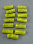 (13) .47MFD 600VDC Cdet Axial Capacitors , WMF6P47K. Fixed Price $59.00.