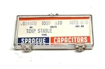Vintage Sprague 10TS-D10 Ceramic Disc Capacitors 1000V .001UF. Fixed Price $22.00.