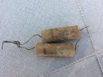 2 Vintage Aerovox .05 Uf 600V Wax Capacitors Guitar Tone Caps Type 684. Fixed Price $14.00.