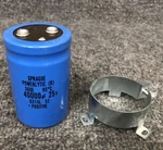 New Sprague Powerlytic 36DE 40000UF 25V 95C Capacitor W/mounting Hardware. Fixed Price $17.99.