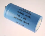 2000MF Capacitors, Screw Terminal, Mallory CGS202T200V4C3PL Usa. Fixed Price $18.99.