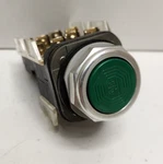 Guaranteed! Allen-bradley Green Flush Momentary Push Button 800T-A1H. Fixed Price $44.95.