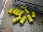 10X Cornell Dubilier Wpp 0.47UF 10% 600VDC Axial Capacitors 4*T-54. Fixed Price $25.00.