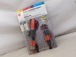 Gardena Hose & Tap Quick Connect Fittings 5 Pieces W Spray Nozzle Adapter. Fixed Price $14.99.