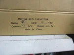 Cmc MPP1406370J (CBB65A-1 U17-1294) Capacitor 40MFD 370VAC +/-5% LOT=3EACH New. Fixed Price $25.00.