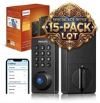 (15-PACK) Philips 4200 Wifi Smart Deadbolt Door Lock/app/finger Print/keypad. Fixed Price $525.00.